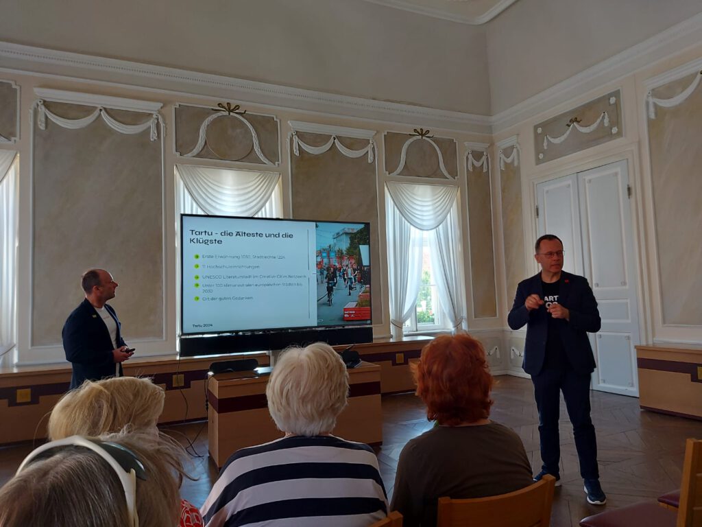 Empfang im Rathaus